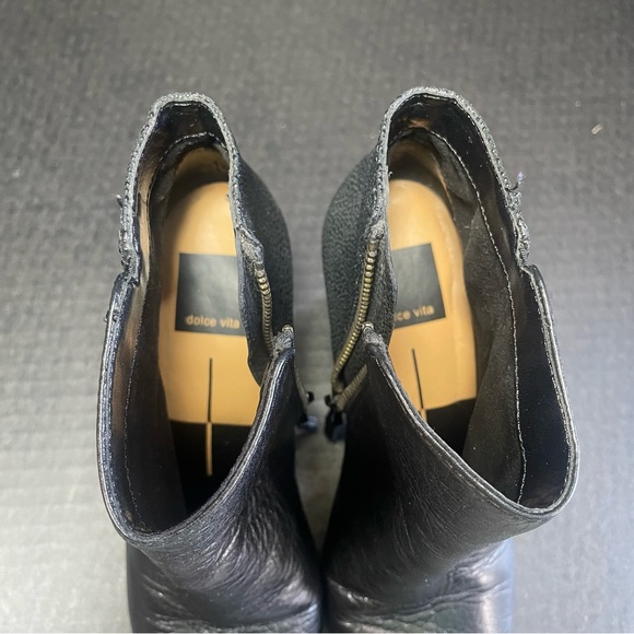 Dolce Vita Black Ankle Boots 5.5M - Picture 9 of 12